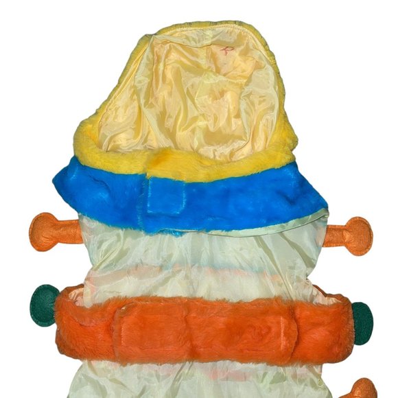 Soft Fleece Colorful Caterpillar Dog Costume Outfit Halloween Large Unisex - Picture 6 of 8
